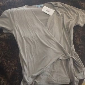 Back Forever Misty Taupe Top